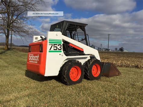 bobcat skid steer loader model 753|bobcat 753 skid steer review.